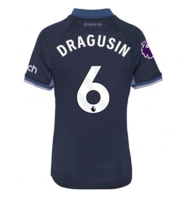Tottenham Hotspur Radu Dragusin #6 Replika Udebanetrøje Dame 2023-24 Kortærmet